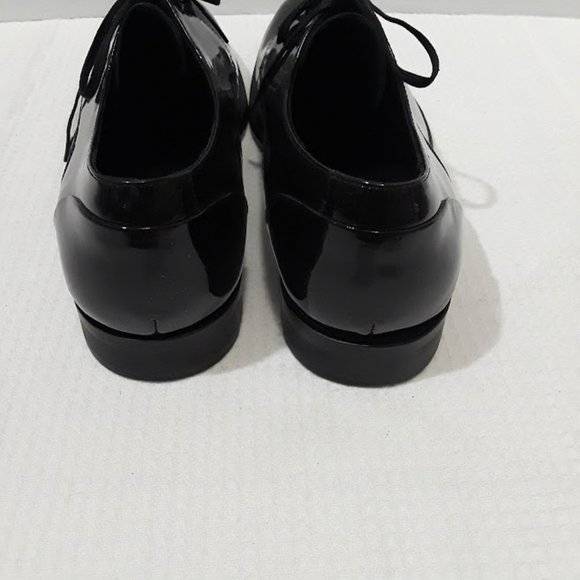Kenneth Cole New York Keep T-Rack Mens Black Patent Leather Lace Up Oxfords 9.5M main image 7